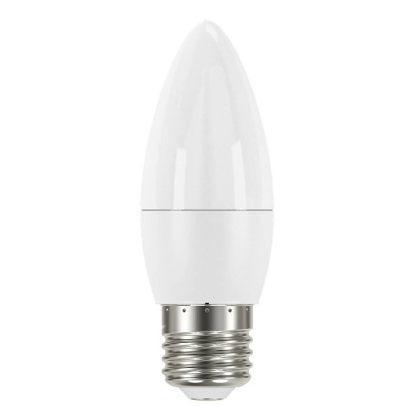 Лампа светодиодная Gauss E27 10W 3000K свеча матовая 30210