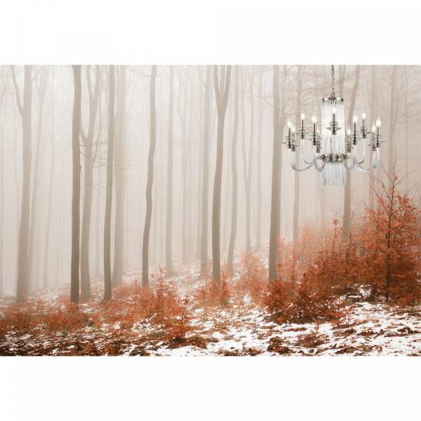 Подвесная люстра Simple Story 1038-12PL