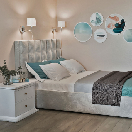 Eurosvet 10127/1 хром/прозрачный хрусталь Strotskis (10093/1)