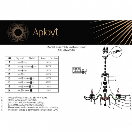 Aployt APL.814.03.10