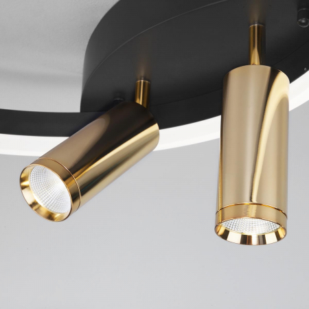 Eurosvet 90247/3 черный/золото Smart