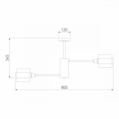 Eurosvet 70127/8 черный