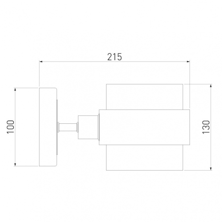 Eurosvet 70127/1 черный