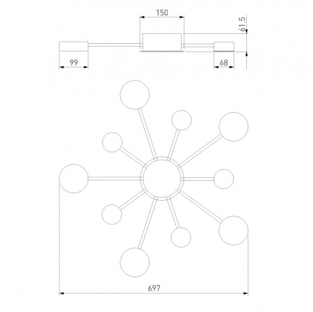 Eurosvet 90242/10 хром