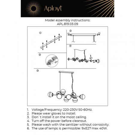 Aployt APL.819.03.09