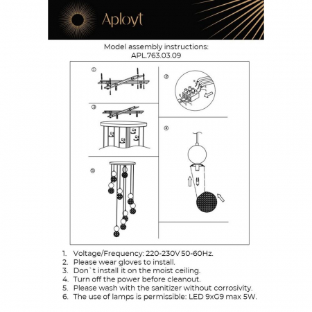 Aployt APL.763.03.09