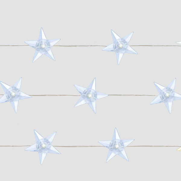 Светодиодная гирлянда Feron Звездочки USB белый без мерцания CL571 41645