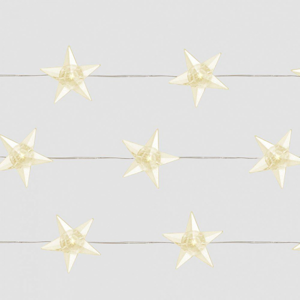 Светодиодная гирлянда Feron Звездочки USB теплый белый без мерцания CL571 41644