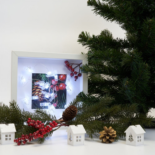 Светодиодная гирлянда Feron Прищепки USB белый без мерцания CL573 41651