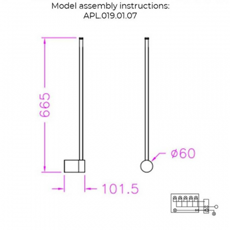 Aployt APL.019.01.07