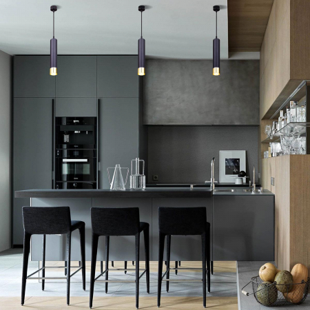 Eurosvet DLN107 GU10 черный/золото