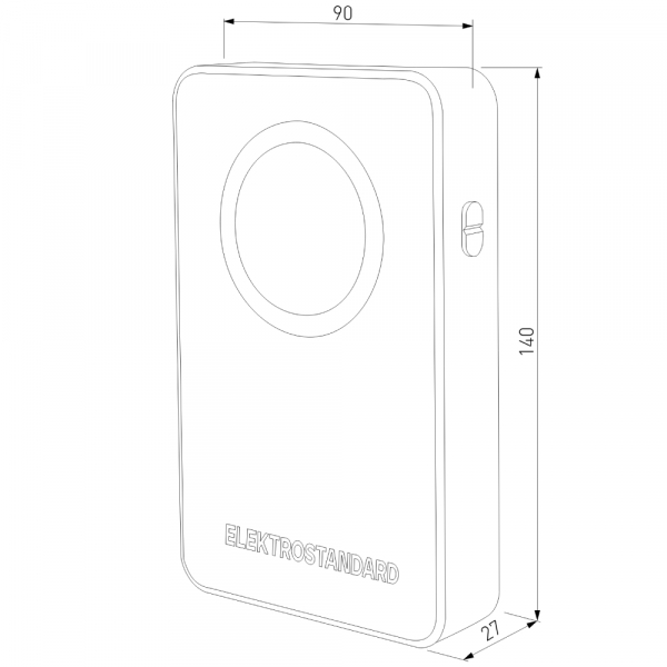 Дверной звонок Elektrostandard DBQ27 4690389175633