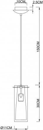 Arte Lamp A8983SP-1PB