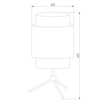 TK Lighting 6565 Boho White