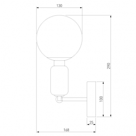 Eurosvet 50251/1 белый