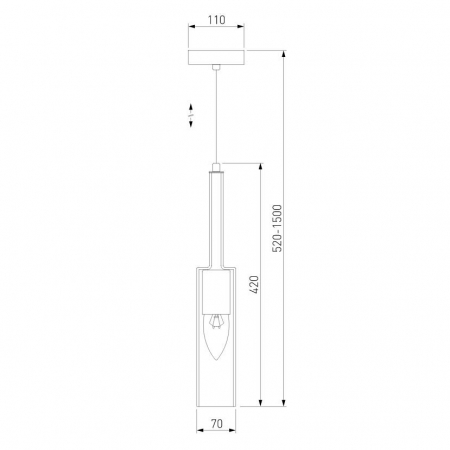 Eurosvet 50226/1 янтарный