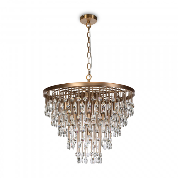 Подвесная люстра Maytoni Linn MOD091PL-09G