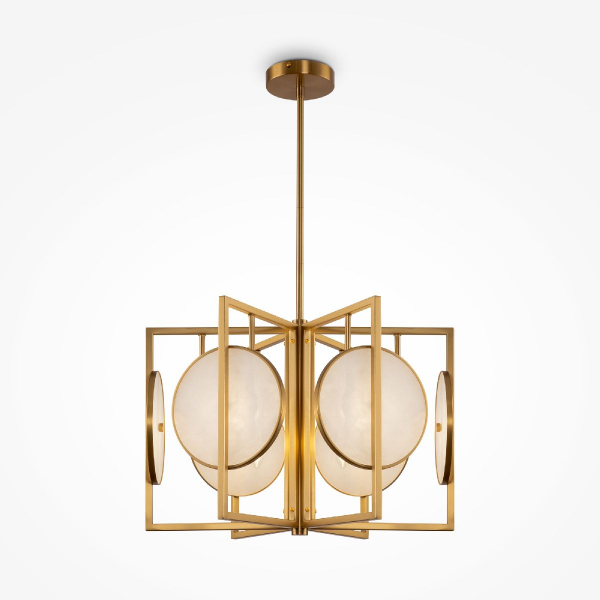 Люстра на штанге Maytoni Marmo MOD099PL-06G