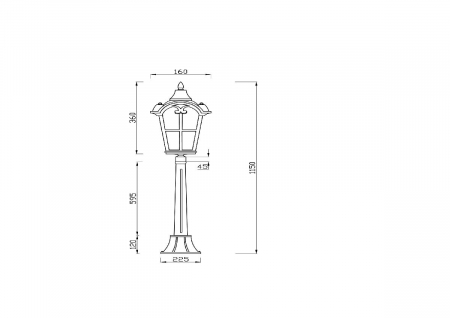Maytoni O413FL-01BZ1