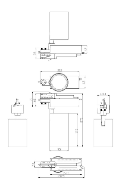 Трековый светильник ЭРА SТR-30-36-30K-W40 Б0049774