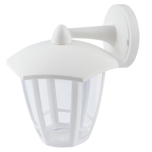 Уличный настенный светильник ЭРА НБУ 07-40-004 «Дели 3» белый Б0051198