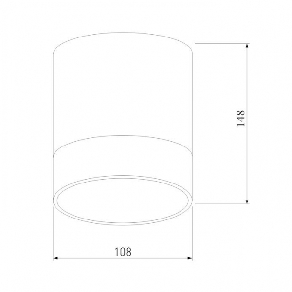 Уличный потолочный светильник Elektrostandard Light LED 4690389177941