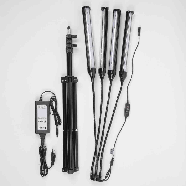 Светодиодный светильник для растений Uniel Minigarden ULT-P32-36W/SPLE/TM/40 IP40 Black Quad UL-00008905