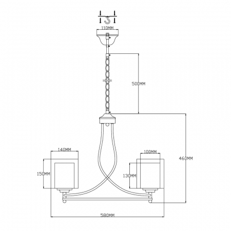 Moderli V2522-5P