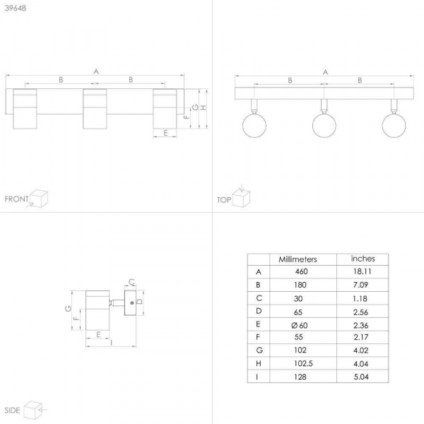 Спот Eglo Cartagena 39648