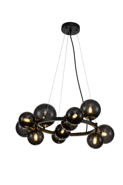 Подвесная люстра Indigo Molecola 11018/11P Black V000195