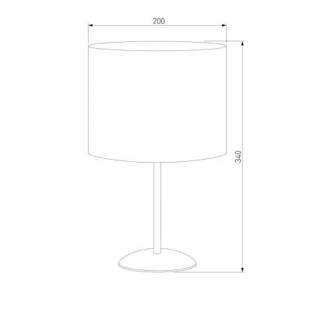 TK Lighting 5278 Tercino Blue