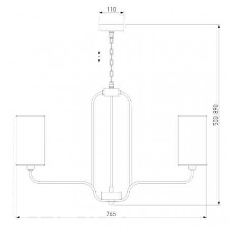 Eurosvet 60128/6 хром