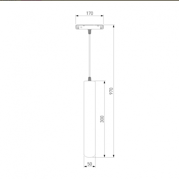 Трековый светильник Elektrostandard Slim Magnetic 4690389178863