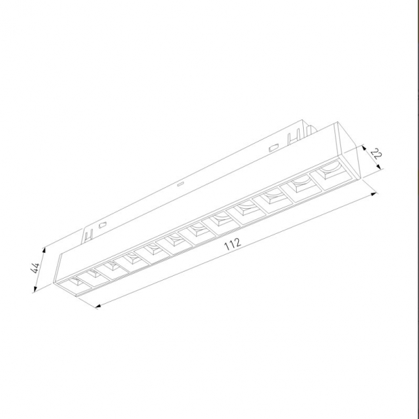 Трековый светильник Elektrostandard Slim Magnetic 4690389178900