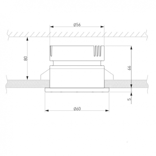 Встраиваемый светильник Elektrostandard Nuta 4690389177361