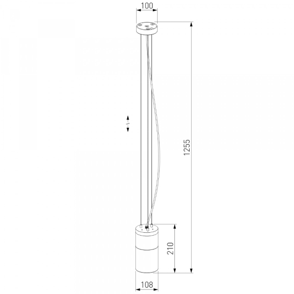 Уличный подвесной светильник Elektrostandard Roil 35125/H 4690389175428 a055634
