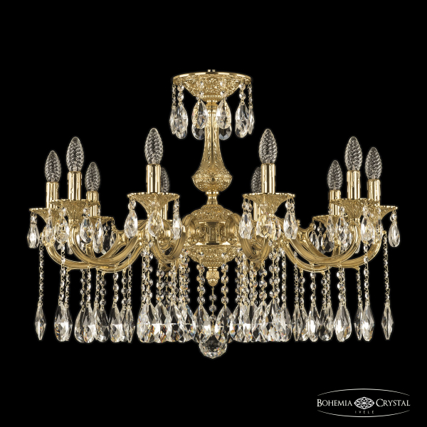 Подвесная люстра Bohemia Ivele Crystal Verona 72101/10/250 A G