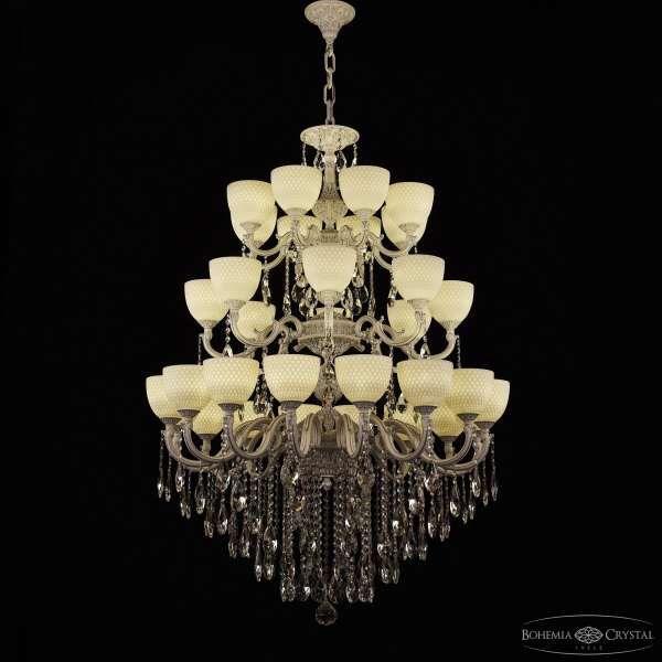 Подвесная люстра Bohemia Ivele Crystal AL78101/16+8+8/300/3d B WMN P1 U Wave