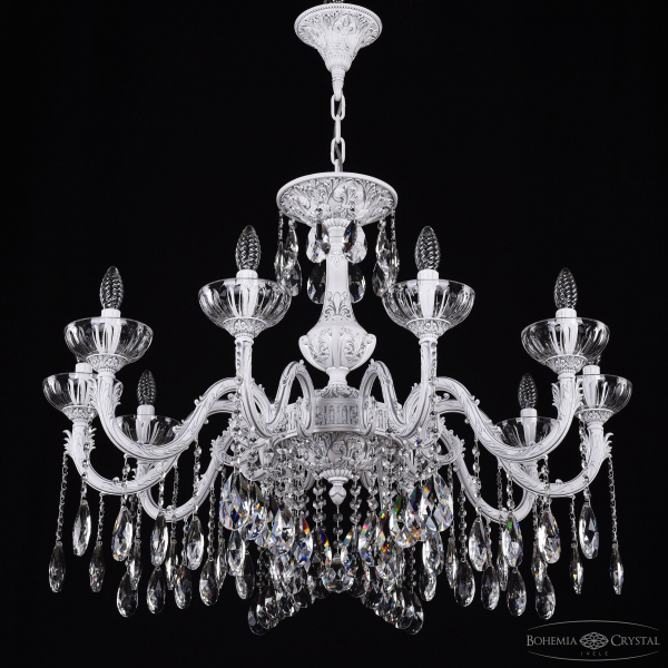 Подвесная люстра Bohemia Ivele Crystal AL79101/10/300 A WMN P Clear/M-1H