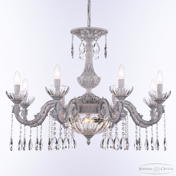 Подвесная люстра Bohemia Ivele Crystal AL79101P/8/250 A WMN P Clear/M-1H