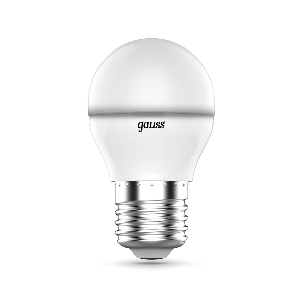 Лампа светодиодная диммируемая Gauss E27 6W 3000-6500K матовая 105102406