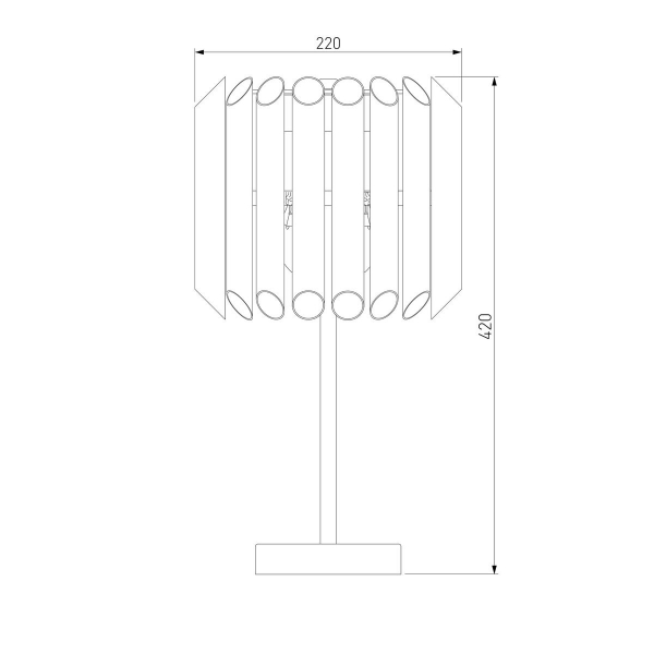 Настольная лампа Bogates Castellie 01107/3