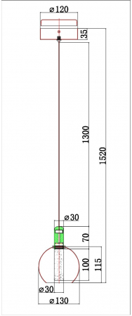 Arte Lamp A1023SP-1BC