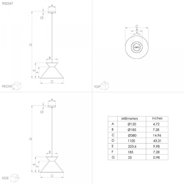 Подвесной светильник Eglo Nastasia 900347