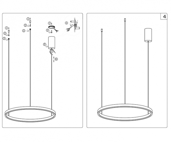 Подвесной светильник Kink Light Тор 08212,19A(3000K)