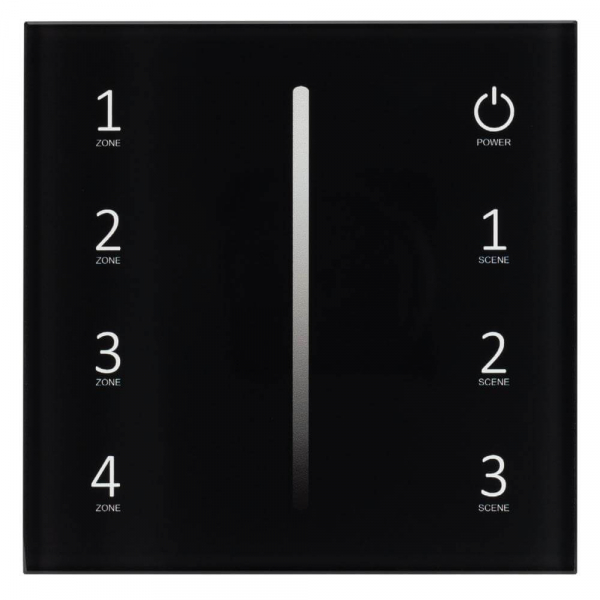 Панель Arlight Smart-P34-Dim-IN Black (230V, 0-10V, Sens, 2.4G) 028112