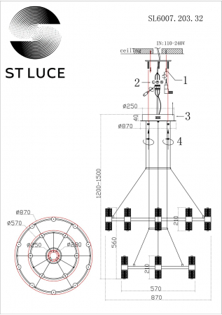 ST Luce SL6007.203.32