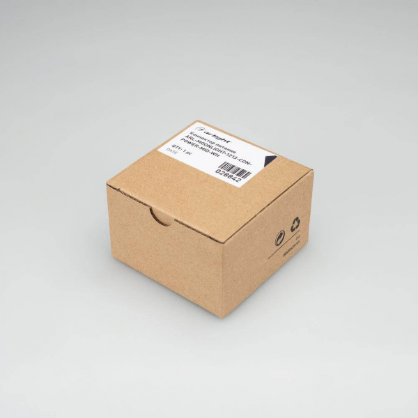 Коннектор питания Arlight ARL-Moonlight-1213-Con-Power-MID-WH 028842