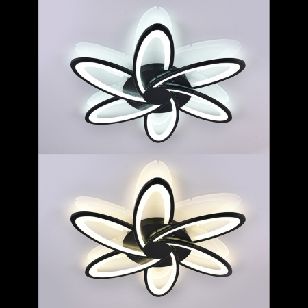 Natali Kovaltseva HIGH-TECH LED LAMPS 82008 BLACK