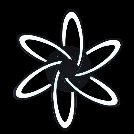 Natali Kovaltseva HIGH-TECH LED LAMPS 82008 BLACK